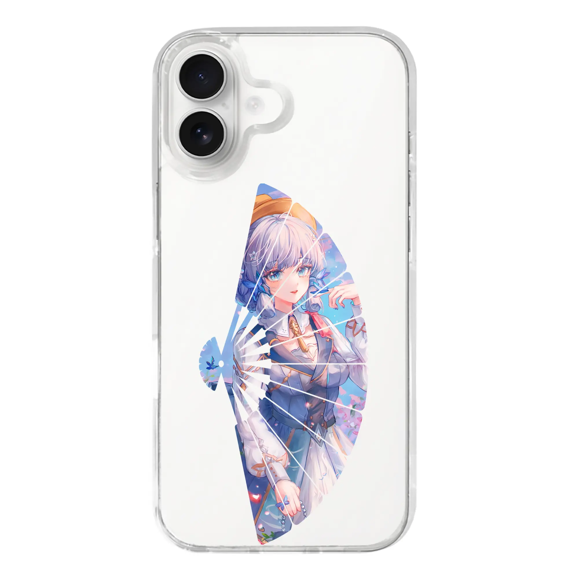 原 神 グッズ 神里綾華 - iPhone 17シリーズ 透明スマホケース – 薄型・耐衝撃・精密フィット保護カバー